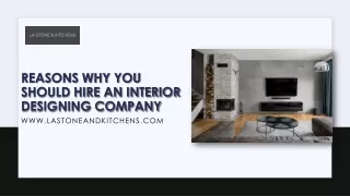 Reasons Why You Should Hire an Interior Designing Company