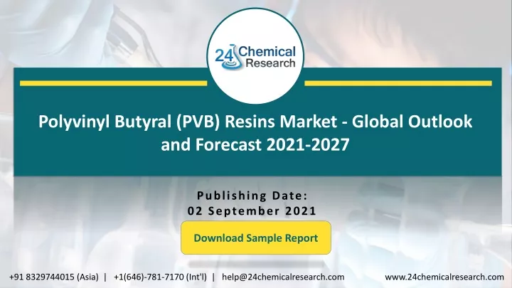 polyvinyl butyral pvb resins market global