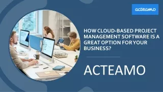 how cloud based project management software