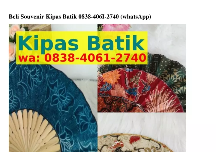 beli souvenir kipas batik 0838 406i 2740 whatsapp