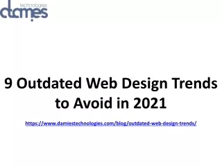 9 outdated web design trends to avoid in 2021