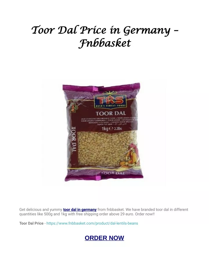 toor dal price in germany toor dal price