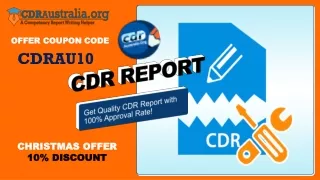 CDR Report | CDR Report Engineers Australia