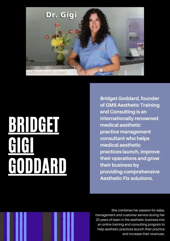bridget goddard founder of gms aesthetic training