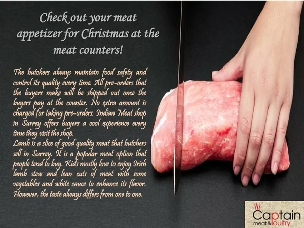 Indian Meat shop in Surrey