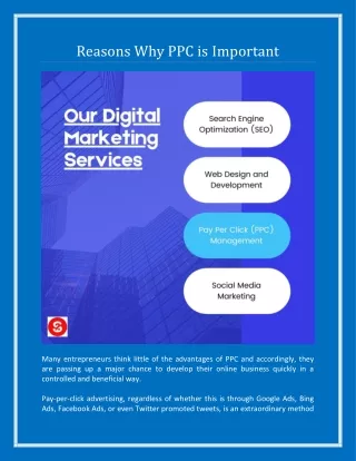 Reasons Why PPC is Important