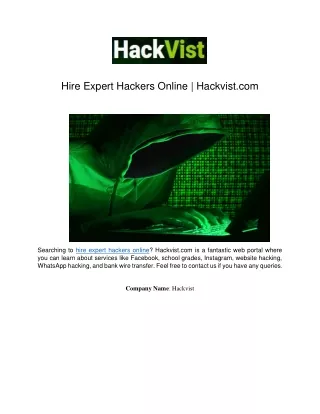 hire expert hackers online hackvist com