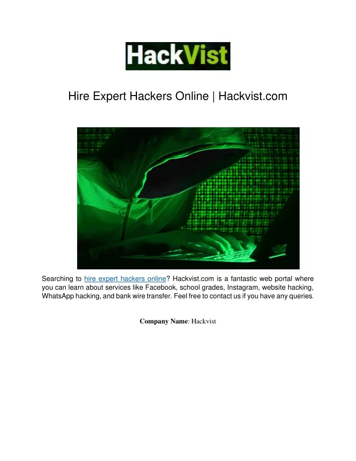 hire expert hackers online hackvist com