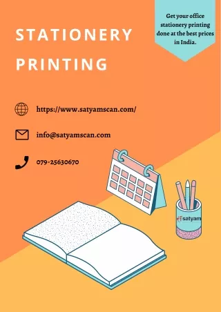 Stationery Printing in Gujarat