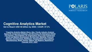 cognitive analytics market set to reach usd 48 billion by 2026 cagr 37 3