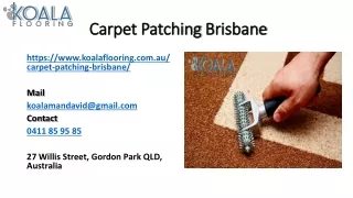 carpet patching brisbane And More Smoothly Fixing It What Does Carpet Patching E