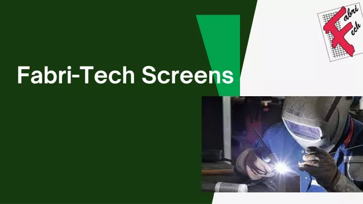 fabri tech screens