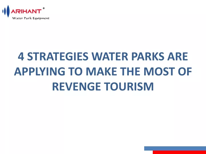 4 strategies water parks are applying to make the most of revenge tourism