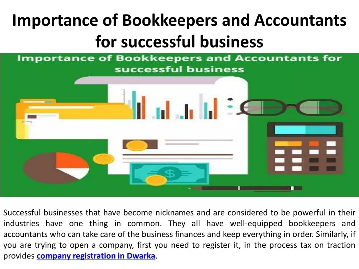 importance of bookkeepers and accountants
