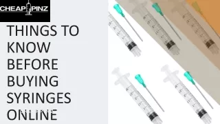 things to know before buying syringes online