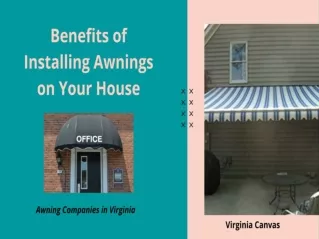 Benefits of Installing Awnings on Your House