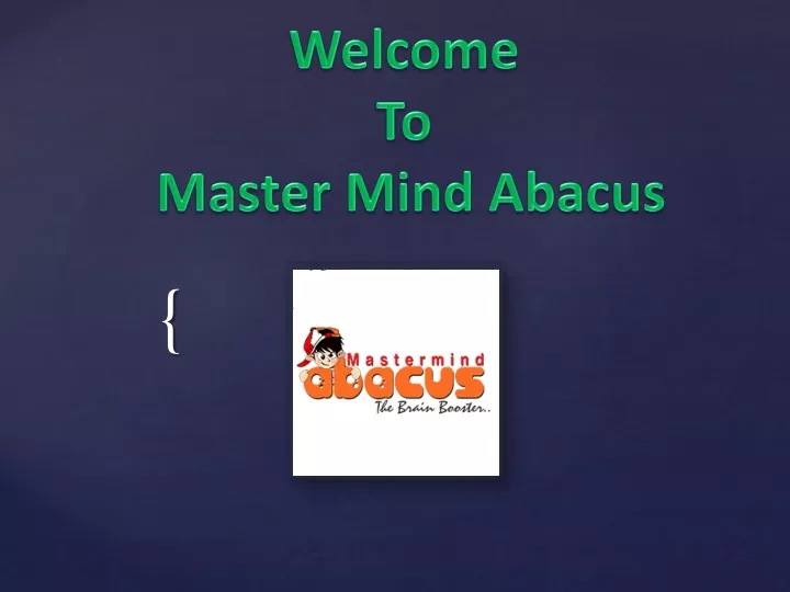 welcome to master mind abacus