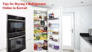 Tips for Buying a Refrigerator Online in Kuwait
