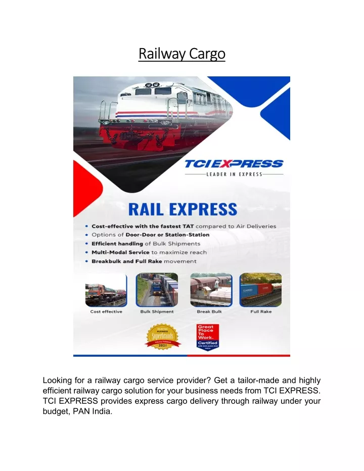 railway cargo railway cargo
