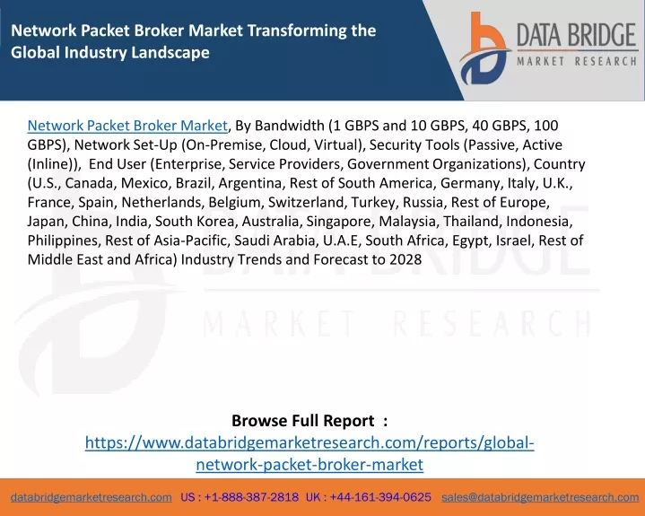 network packet broker market transforming