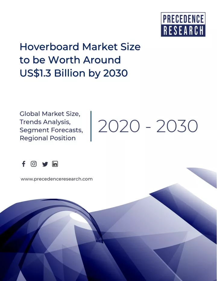 hoverboard market size to be worth around