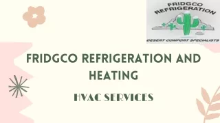fridgco refrigeration and heating