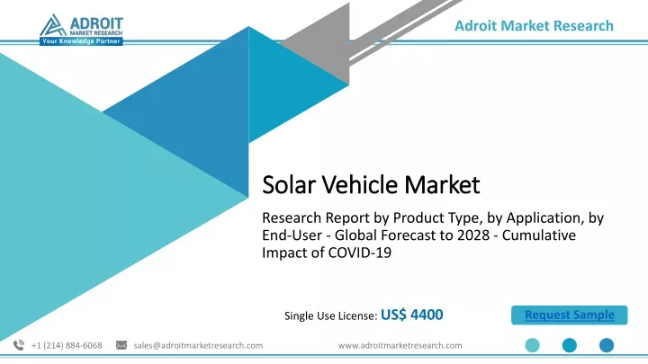 solar vehicle market