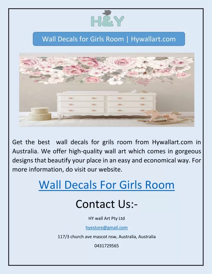 wall decals for girls room hywallart com