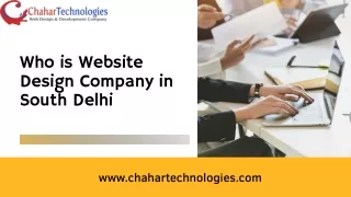 Who is Website Design Company in South Delhi