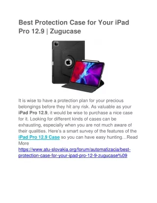 best protection case for your ipad