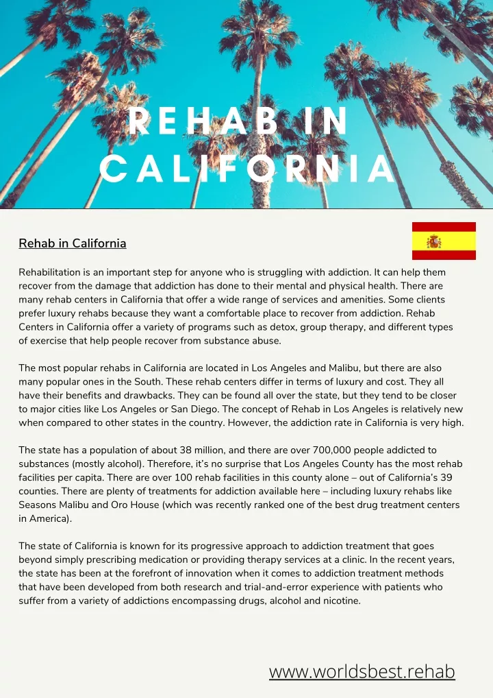 rehab in california