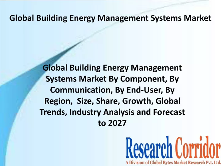 global building energy management systems market