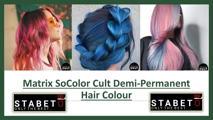 matrix socolor cult demi permanent hair colour