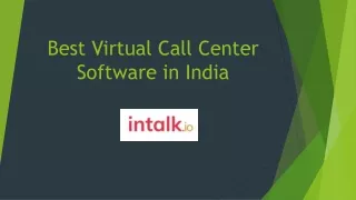 Outbound & Inbound call center Software Solutions| Virtual Call Center Software