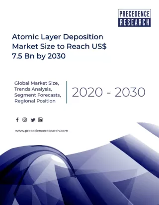 atomic layer deposition market size to reach