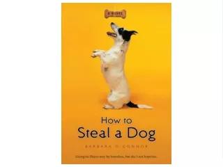 Download [PDF] How to Steal a Dog Best 2021
