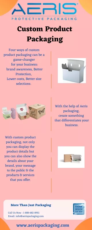 custom product packaging