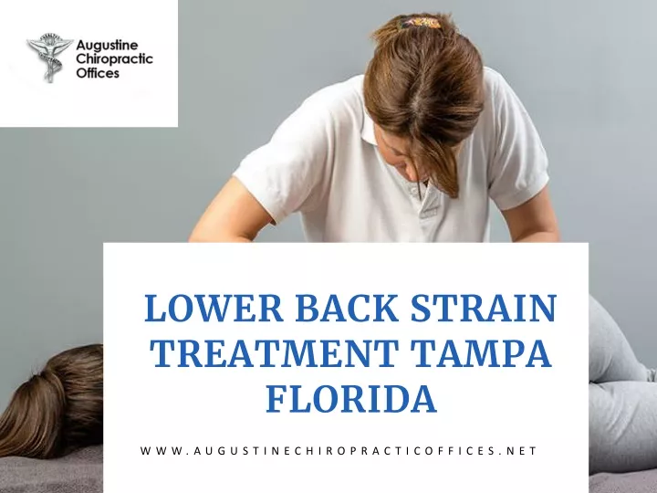 lower back strain treatment tampa florida