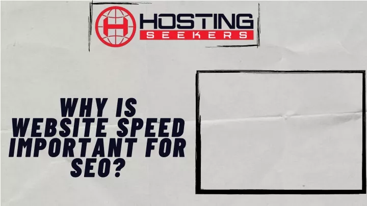 why is website speed important for seo