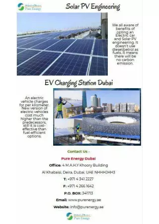 Solar PV Engineering