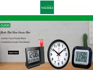 radio controlled analogue clock