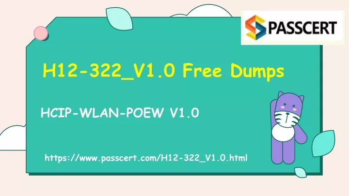 h12 322 v1 0 free dumps