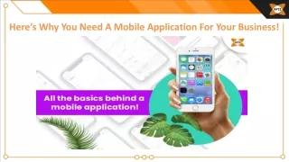 Here’s Why You Need A Mobile Application For Your Business