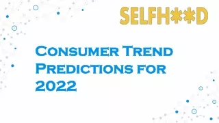 consumer trend consumer trend predictions