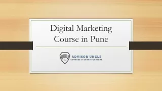 digital marketing course in pune