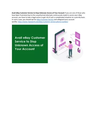 Avail eBay Customer Service to Stop Unknown Access of Your Account-converted