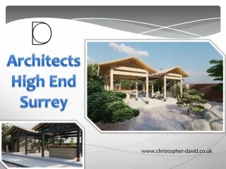 Architects High End Surrey