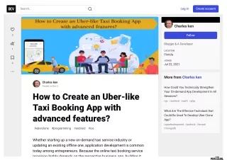 SpotnRides: How to Create an Uber-like Taxi Booking App with advanced features?