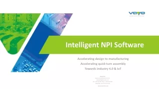 intelligent npi software