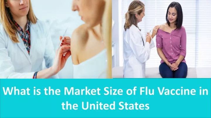what is the market size of flu vaccine